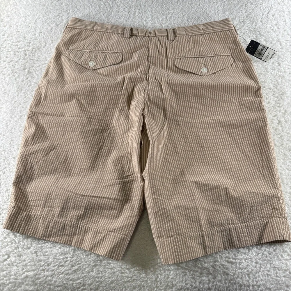 Y2K Polo Ralph Lauren Striped Chino Shorts‎ Men's Size 34 Waist 10